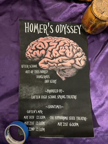 "Homer's Odyssey" Play Poster